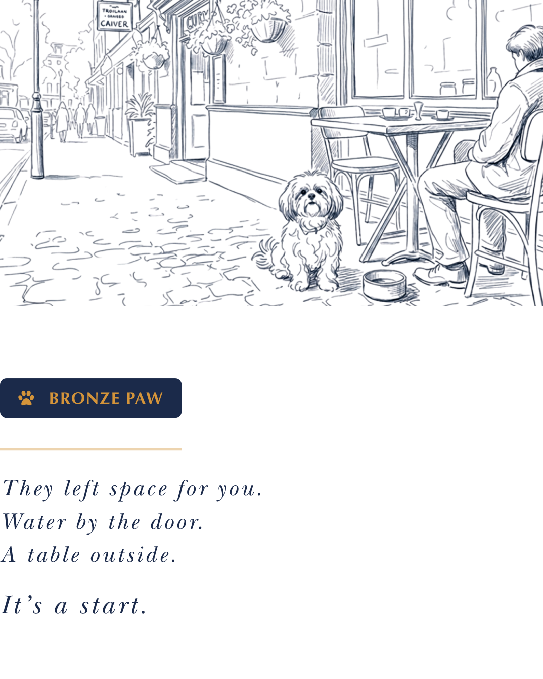 Golden Paw — our highest rating